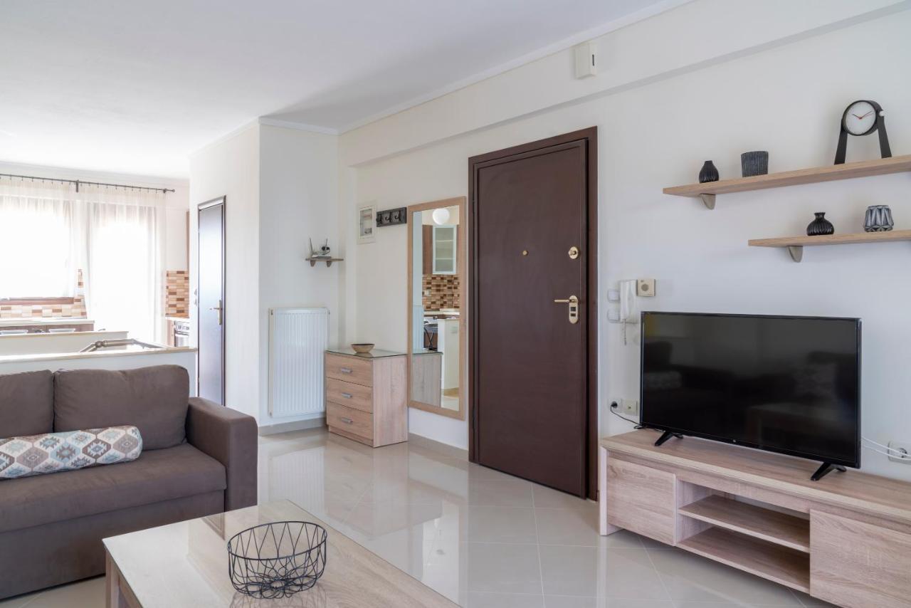 Alexandros Maisonettes Nea Moudania Buitenkant foto