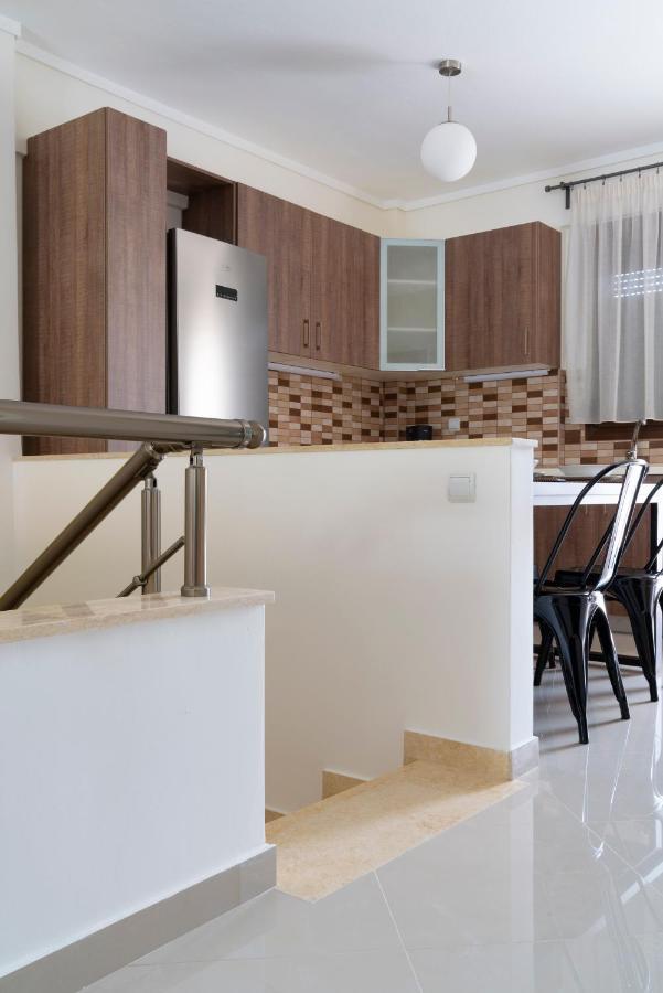 Alexandros Maisonettes Nea Moudania Buitenkant foto